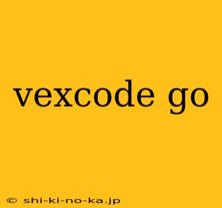 vexcode go